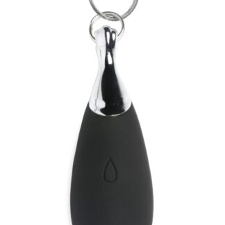 10X Vibrating Silicone Teardrop Necklace