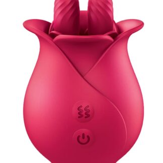 Clit-Tastic Tulip Finger Massager - Red