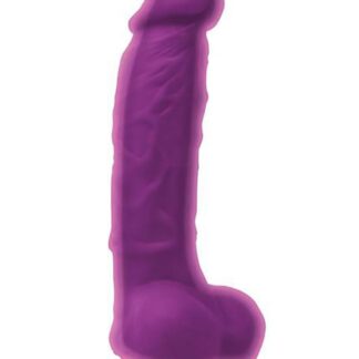 Colours Dual Density 5" Dildo - Purple