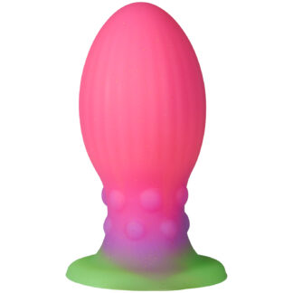 Creature Cocks Xeno Glow-in-the-Dark Silicone Egg - Mixed colours