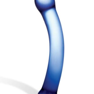 Curved G-Spot 6" Glass Dildo