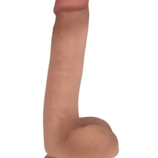 Easy Riders 7" Slim Bioskin Dong With Balls - Vanilla