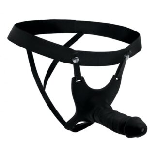 Hollow Silicone Dildo Strap-On