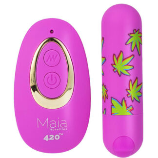 Jessi 420 Remote Control Bullet - Purple