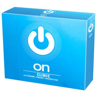 ON Clinic Non Lubricated Condoms Bulk Packs 600 Condoms - No Reservoir