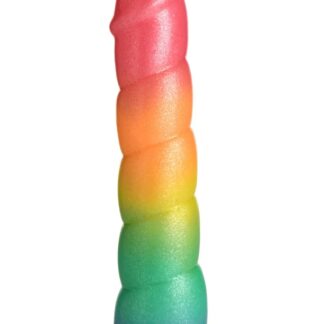 Simply Sweet Swirl Rainbow Dildo