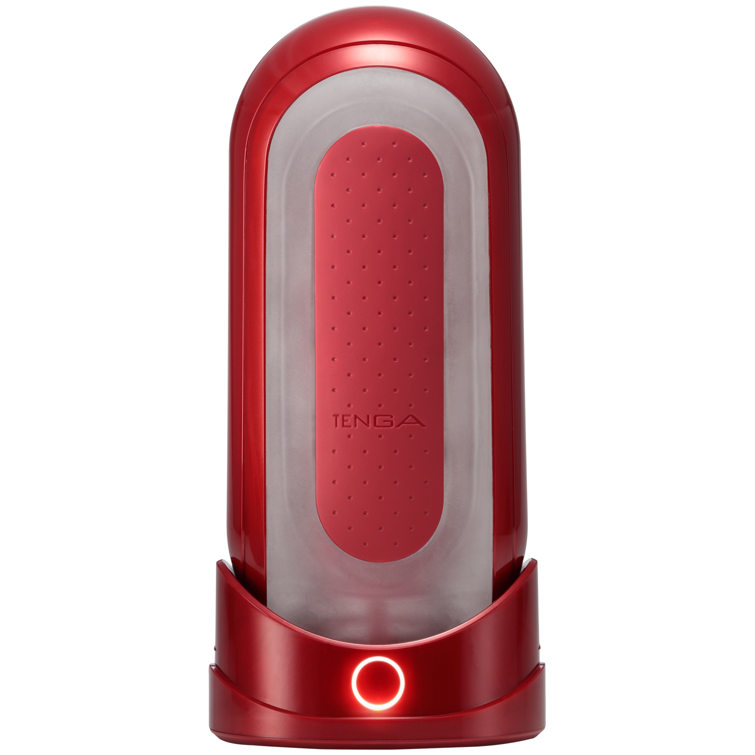 Tenga Flip Zero Black Masturbator - Red