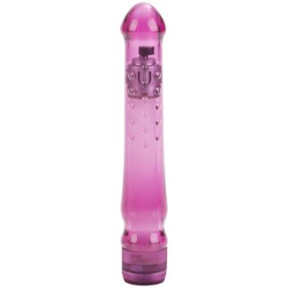 CalExotics Turbo Glider Dildo Vibrator - Rose