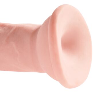 King Penis Plus Triple Density Dildo 7 inches - Nude