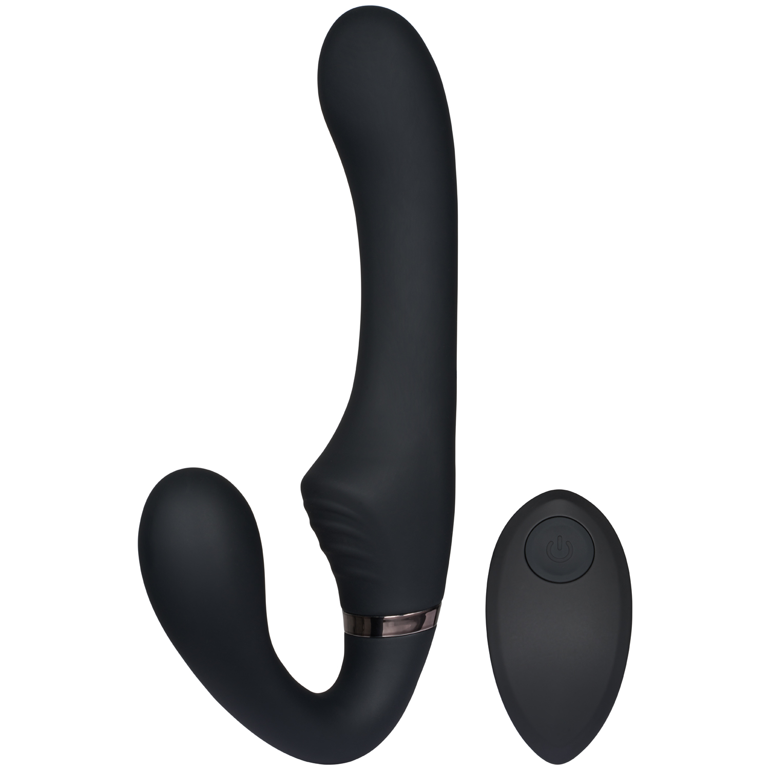 Sinful Couple's Remote-controlled Strap-on Dildo 8.3 inches