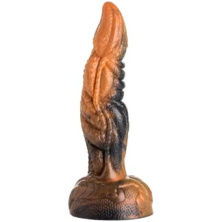 Creature Penises Ravager Rippled Tentacle Silicone Dildo 8 inches - Mixed colours