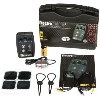 E-stim Systems E-Stim ElectroPebble XPE Power Box Set - Black