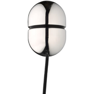 E-stim Systems E-stim Large Electro Egg - Silver - L