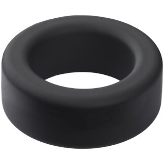 Love To Love Cool Ring Silicone Penis Ring - Black