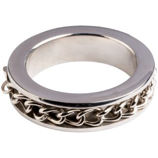 Malesation Spinner Penis Ring - Silver