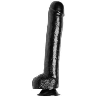 Master Series Master Penis The Black Destroyer Huge Dildo 16.5 inches - Black