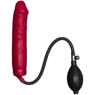 Mister B Inflatable Dildo 7.5 inches - Red