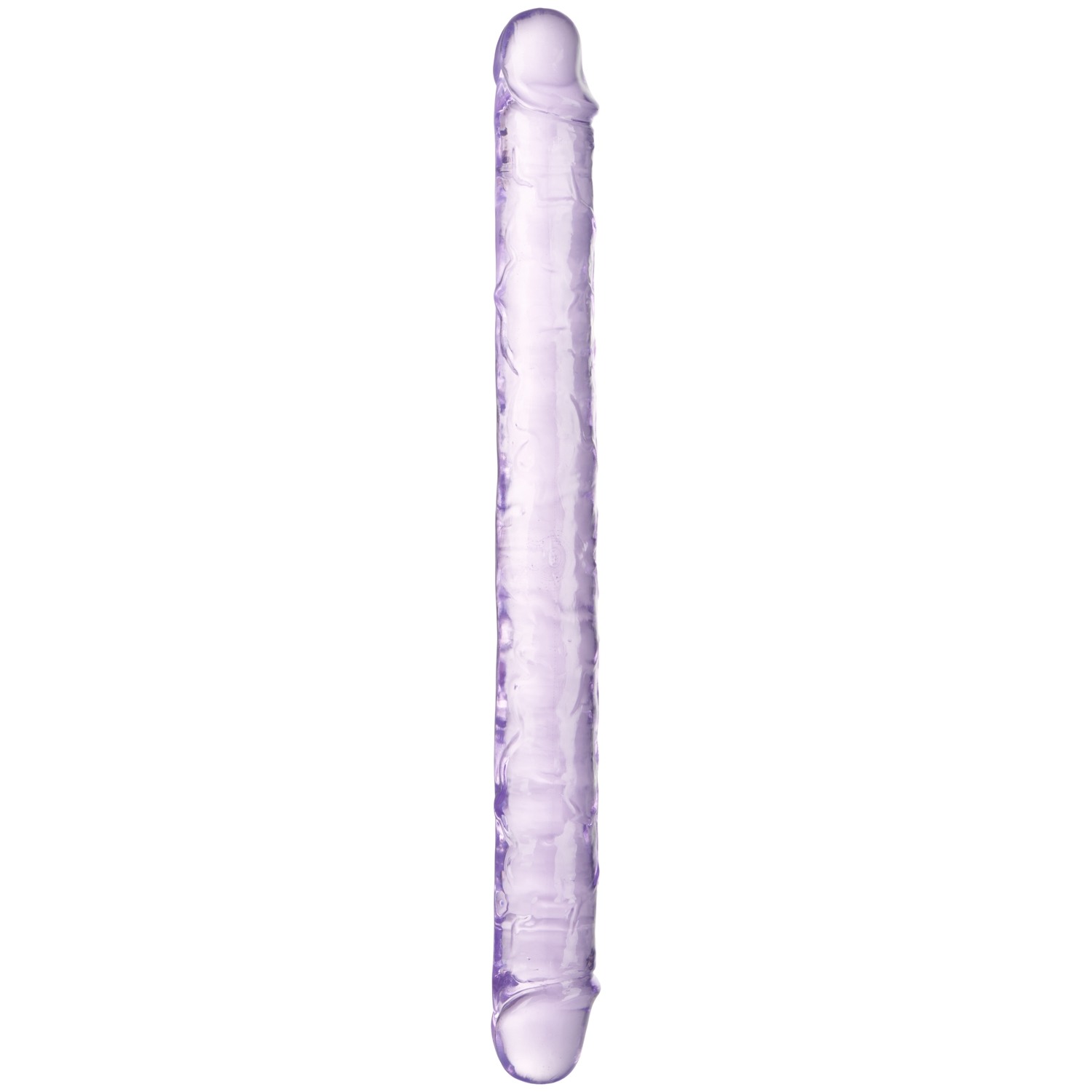 RealRock Realistic Double Dong 17.9 inches - Purple