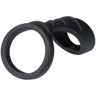 Sinful Couple's Texture Penis Ring - Black