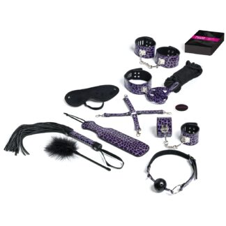 Tease & Please Master & Slave Bondage Play for Couples - Purple