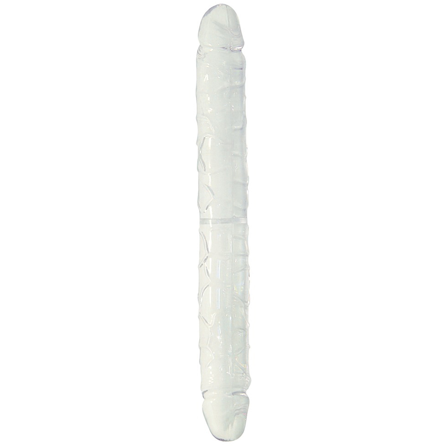 You2Toys Crystal Clear Double Dildo - Clear