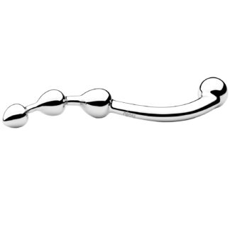 njoy Fun Wand G-spot Steel Dildo - Silver