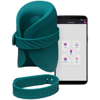Lovense Gush 2 Vibrating Handjob Masturbator - Green