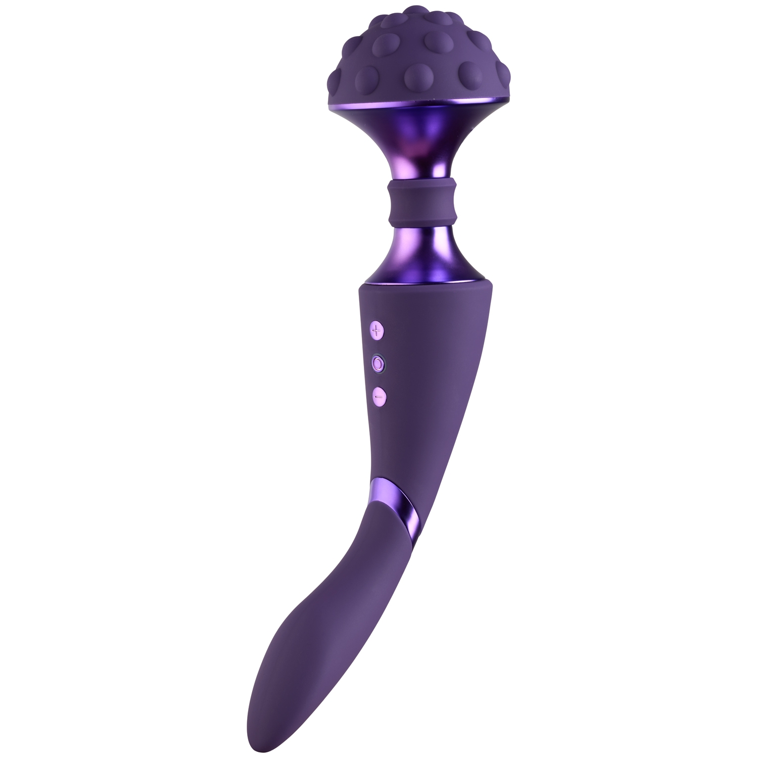 VIVE Shiatsu Bendable Massager Wand - Purple