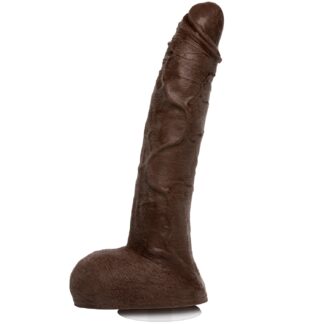 Vac-U-Lock Doc Johnson Jason Luv Dildo 9.6 inches - Brown