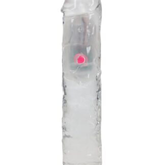 RealRock LED Vibrating Dildo with Remote Control - 7"