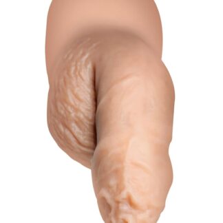 5.1" Uncut Silicone Packer Dildo - Vanilla