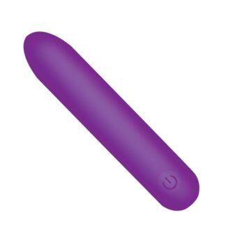 Bang! Tapered Flexible Silicone Bullet - Purple