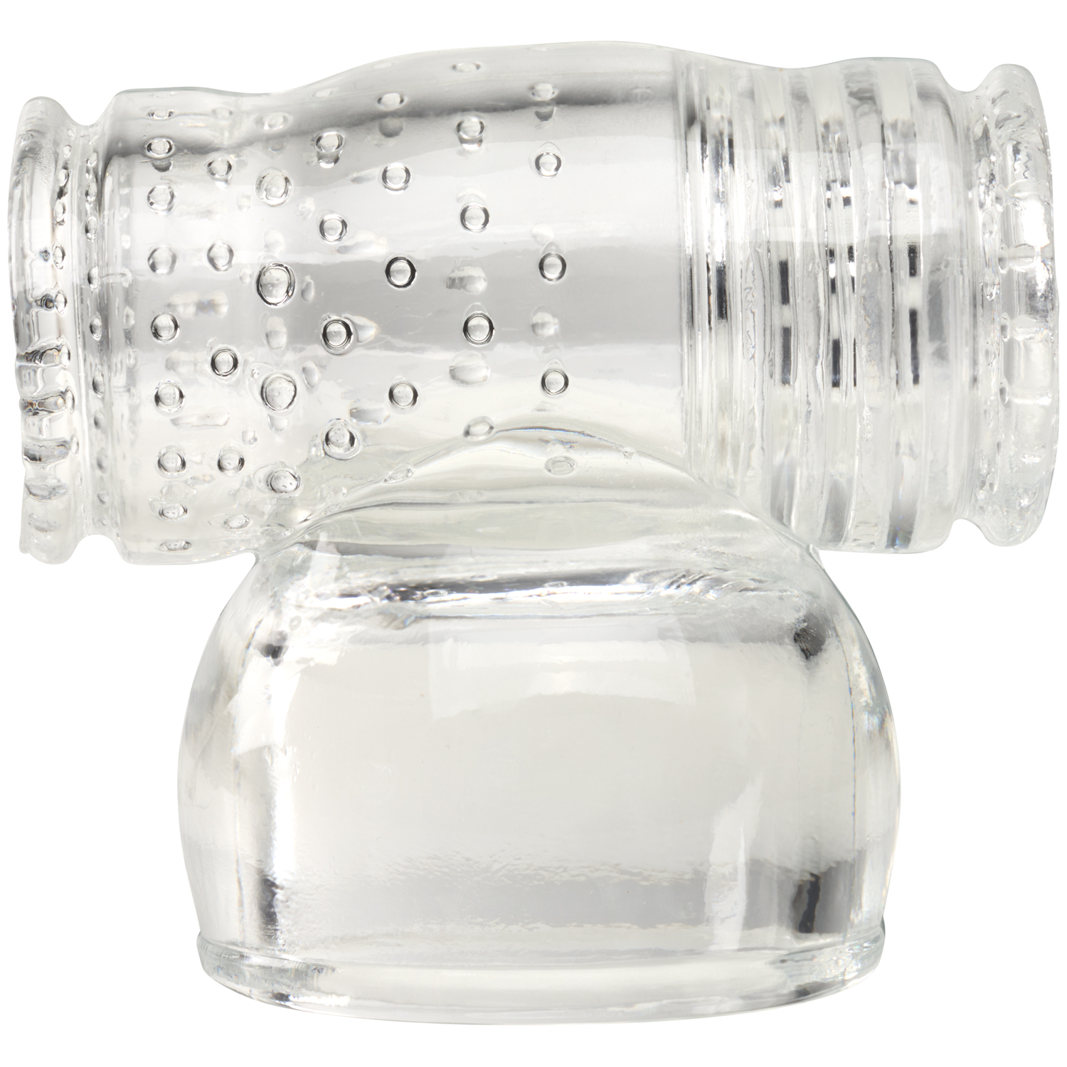 Merci Doc Johnson Penis Stroker Wand Attachment - Clear