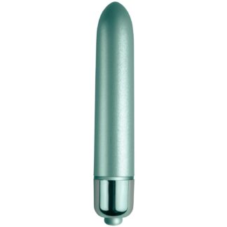 Rocks Off 90 mm Touch of Velvet Clitoral Vibrator - Green