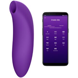 We-Vibe We Vibe Melt 2 App Controlled Suction Vibrator - Purple
