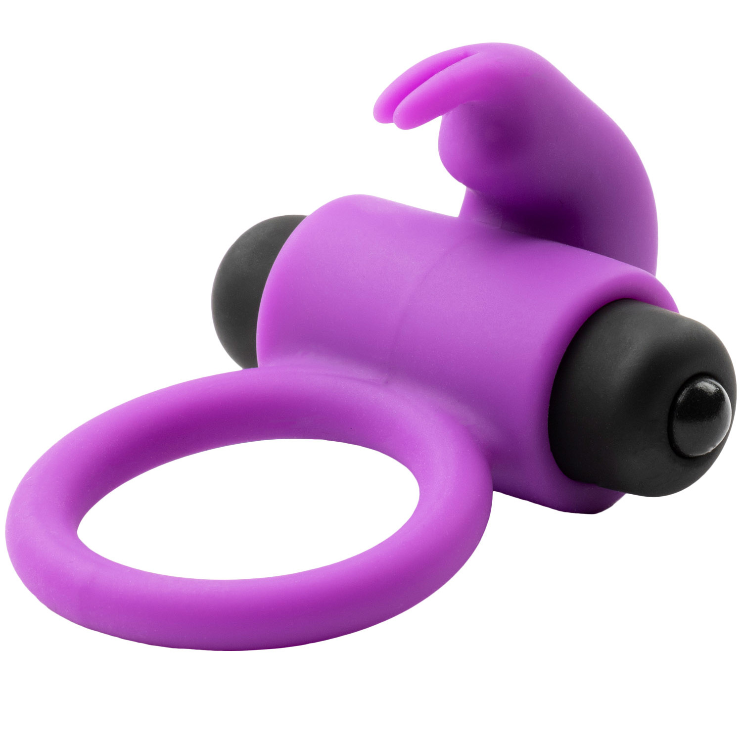 baseks Funny Bunny 10 Functions Penis Ring - Purple