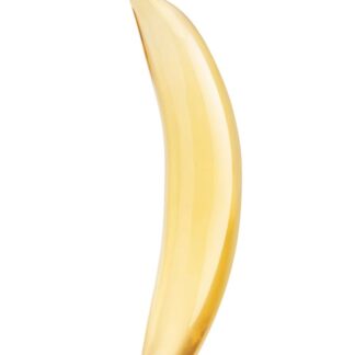 Banana Joy 7" Glass Dildo
