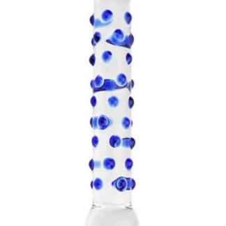 Spectrum Nubby Textured Glass Dildo