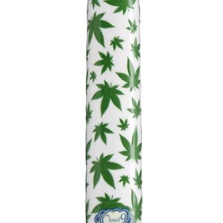 420 Slim Vibe Cannabis Leaf