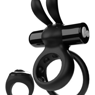 Remote Controlled Ohare Vibrating Ring - Black