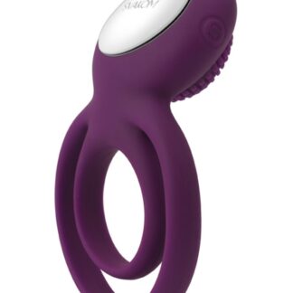 Tammy Vibrating Double Ring - Violet