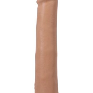 The Realistic Cock - With Removable Vac-U-Lock Suction Cup - ULTRASKYN - 9" - Caramel