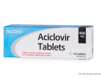 Aciclovir 400mg tablets for Suppression of Genital Herpes
