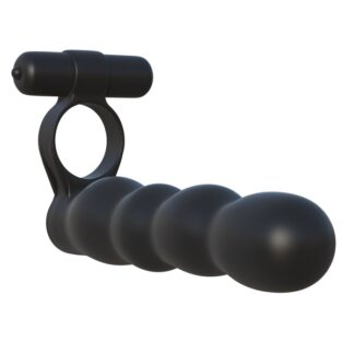 Fantasy C-Ringz Posable Partner Double Penetrator - Black