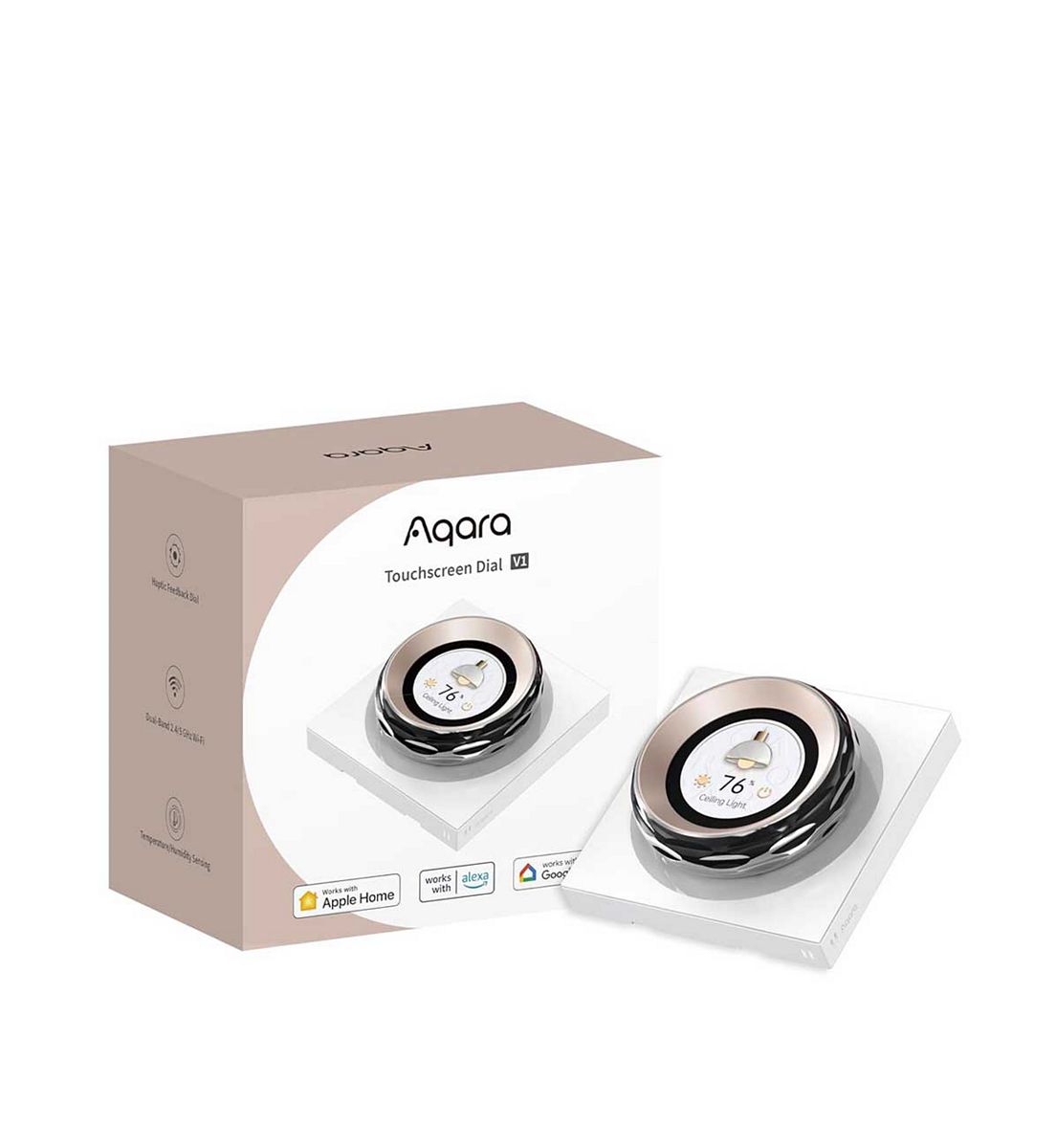 Aqara Touchscreen Dial V1 Eu - Smart Wall Switch With Display
