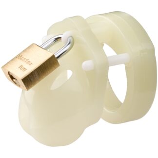 CB-X Mini-Me Glow in the Dark Chastity Cock Cage Kit - Neon