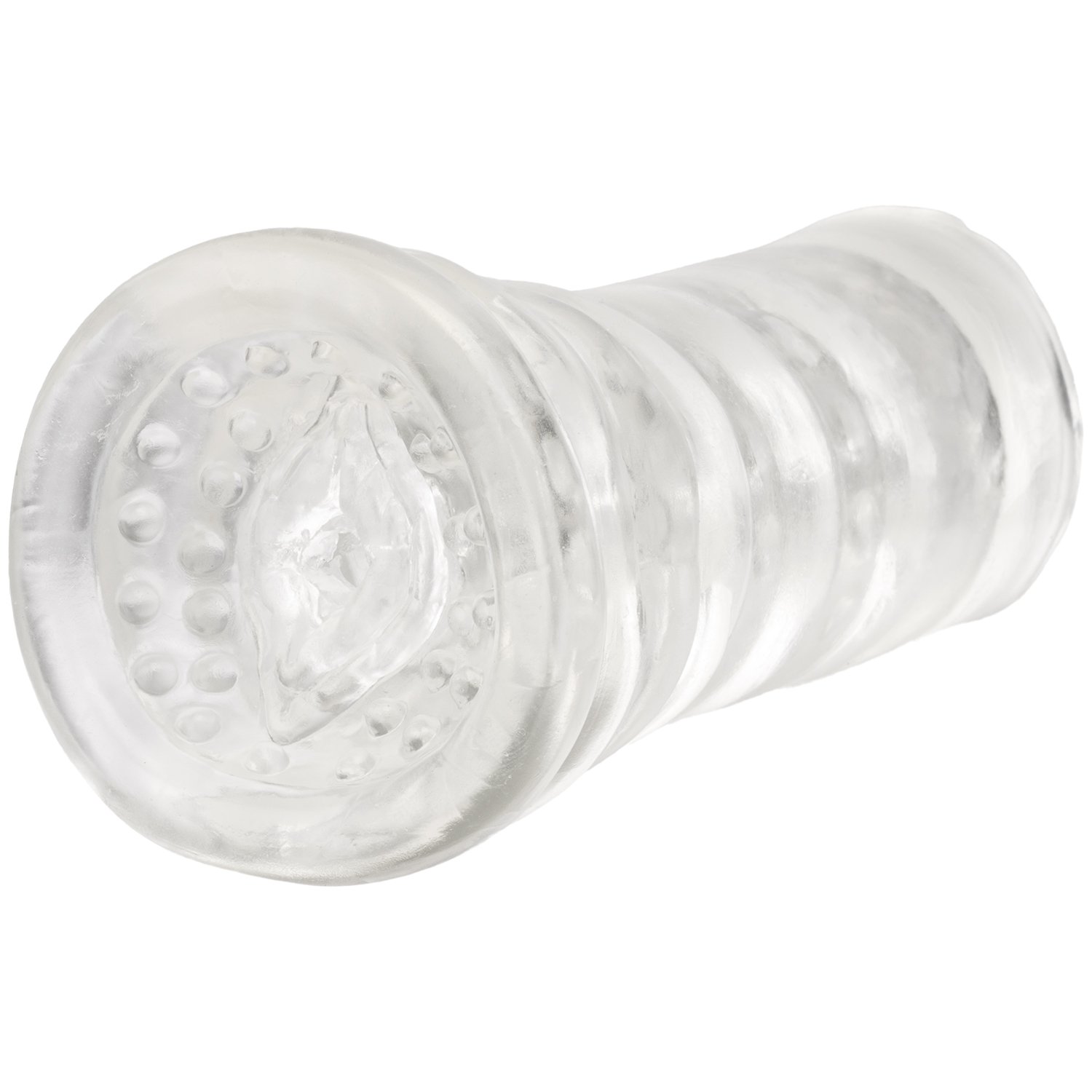 CalExotics Sue Johanson Head Honcho Masturbator - Clear