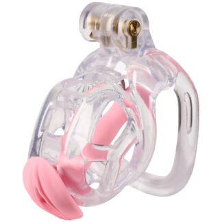 Cellmate Guardian Chastity Cage Clear - Clear