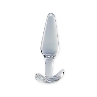 Clarity Utopian Floret - Glass Butt Plug