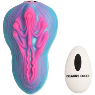Creature Penises Vulvaron Vibrating Grinder - Blue